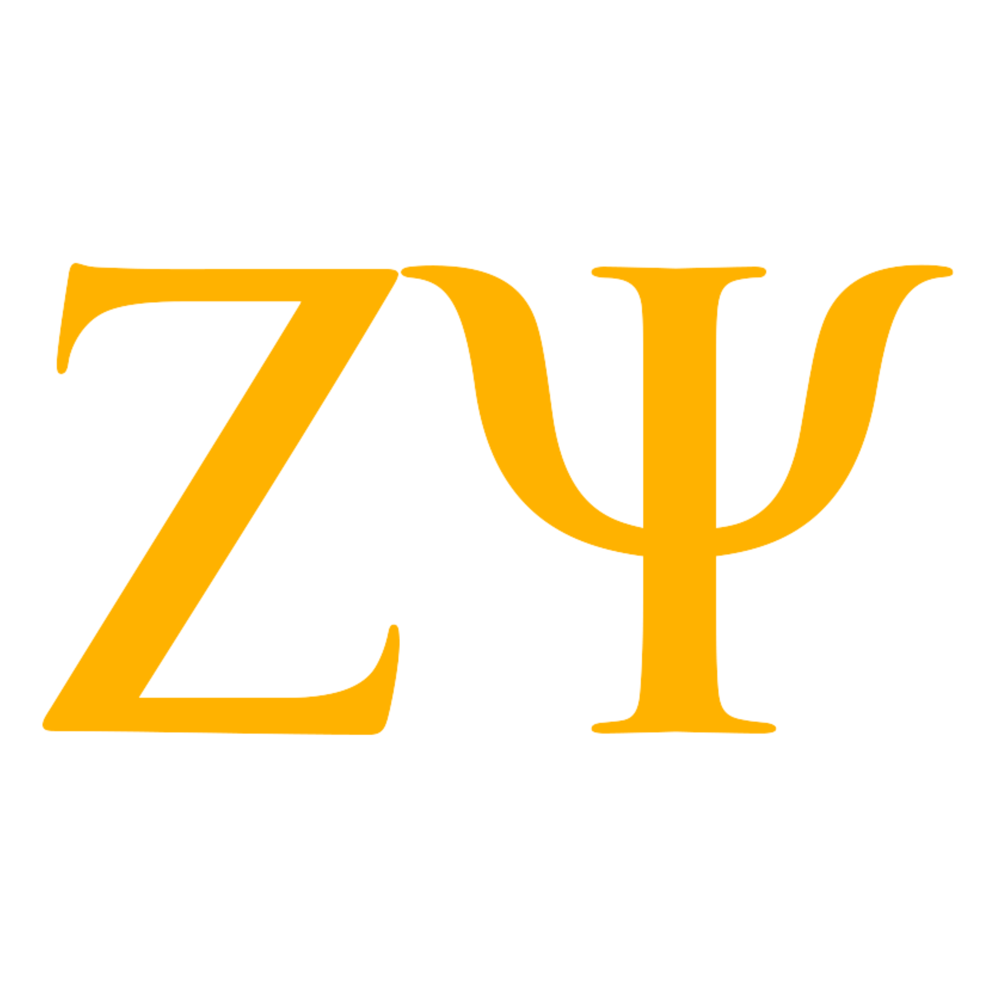 Zeta Psi Greek letters